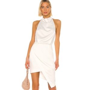 Elliatt Camo Dress in White size L worn once